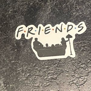 ⭐️3/$13 - Friends sticker vinyl 2”